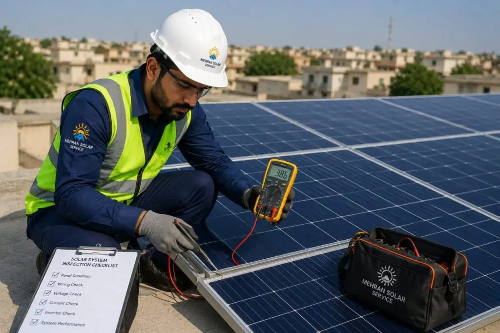 Professional Solar System Inspection Services in Hyderabad Sindh